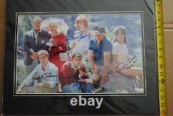 Gilligans Island CAST Signed Photo Matted & Ready For A Frame! With C. O. A