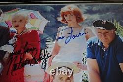 Gilligans Island CAST Signed Photo Matted & Ready For A Frame! With C. O. A