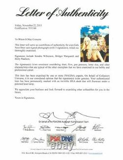 Girls Next Door Cast Signed 11x14 Photo Autographed PSA/DNA LOA Playboy Mansion