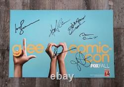 Glee Cast Signed Poster Sdcc Comic Con Darren Criss Harry Shum Jr Fox Studios