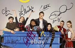 Glee Season 1 Premiere Signed Autographed 11x17 Entire Cast Poster JSA LOA X8