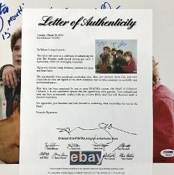 Goonies autograph Sean Astin, Ke Quan, Feldman cast signed 11x14 photo PSA COA