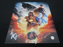 Grant Gustin The Flash Cast Signed Rare Autographed 10x8 Marvel Photo COA PROS