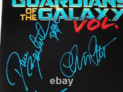 Guardians Of The Galaxy Vol 2 Cast Signed X6 Autographed 12x18 Photo Poster