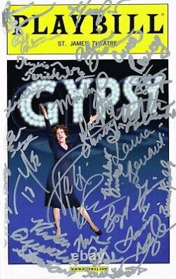 Gypsy Revival Original Cast SIGNED Playbill Patti LuPone Laura Benanti COA