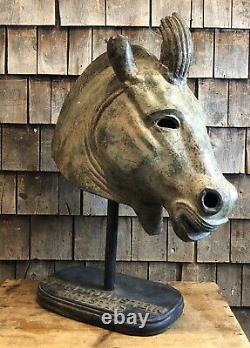 HISTORIC Antique STEIN&GOLDSTEIN ARTISTIC Carousel Horse Brass Mold Trade Sign