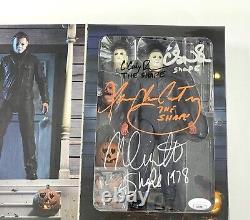 Halloween 2018 Rare Michael Myers Cast Signed NECA 7 Action Figure Horror Icon