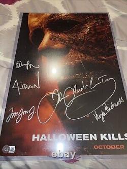 Halloween Kills Cast Signed Print