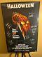 Halloween Movie Poster Signed By Entire Cast With Coa