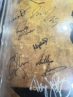 Hamilton Original Broadway Cast SIGNED Poster 14x22 22 signatures