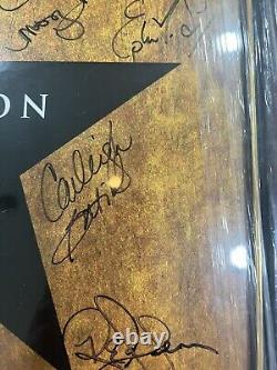 Hamilton Original Broadway Cast SIGNED Poster 14x22 22 signatures