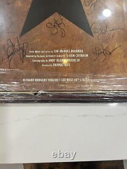 Hamilton Original Broadway Cast SIGNED Poster 14x22 22 signatures