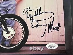 Happy Days Cast Signed photo Henry Winkler Donny Most JSA CERTIFIED