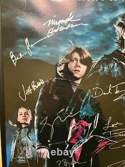 Harry Potter Movie Poster Signed By Entire Cast with COA! 