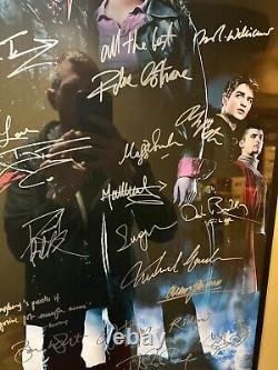 Harry Potter Movie Poster Signed By Entire Cast with COA! 