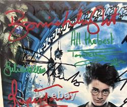 Harry Potter The Prisoner Of Azkaban Cast Signed By 22 Movie Program Autographed