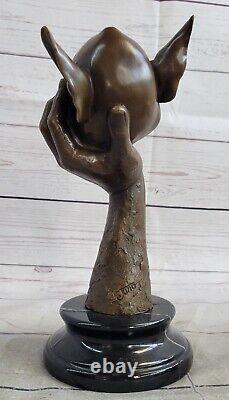 Hot Cast Signed Original artwork by Juno Gnomes Museum quality Bronze Statue