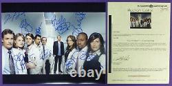 House 8 Cast Signed Hugh Laurie Jennifer Morrison 11x14 Photo Ace Coa