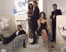 How I Met Your Mother Cast Autographed Signed 11x14 Photo Certified PSA/DNA COA
