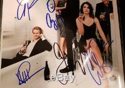 How I Met Your Mother Cast Autographed Signed 8X10 Photo, Authentic
