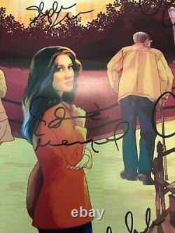 IF/THEN Signed by Idina Menzel WICKED and Cast Window Card Poster RARE