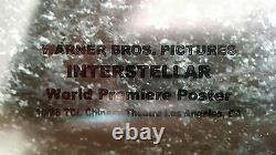 Interstellar Ds Movie Poster Cast Signed Premierautographs. Real