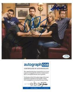 It's Always Sunny in Philadelphia Cast AUTOGRAPHS Signed 8x10 Photo X4 ACOA