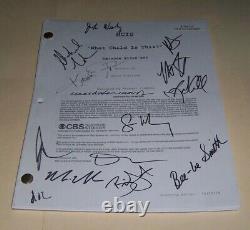 JSA COA 2018 NCIS signed SCRIPT AUTOGRAPHED BY CAST