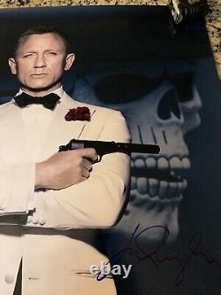 James Bond Spectre Cast Signed 27x40 Premiere Poster WithCOA