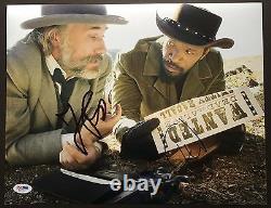 Jamie Foxx & Christoph Waltz Signed 11x14 Photo Psa Coa Django Unchained Cast