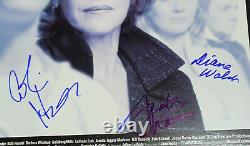 Jane Fonda, Colin Hanks & cast signed 33 Variations 14x22 poster Window Card