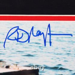 Jaws Cast Signed Photo Display (4) Robert Shaw, Steven Spielberg, etc. COA JSA