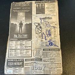 Joe Pesci Cast Signed Autographed Original Goodfellas Display With JSA COA