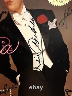 Julie Andrews Victor Victoria Poster Signed By Entire Cast Orpheum Theatre 1995