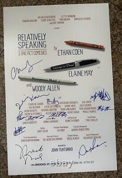 Julie Kavner, Marlo Thomas, Patricia O'Connell, Cast Signed Relatively Speaking