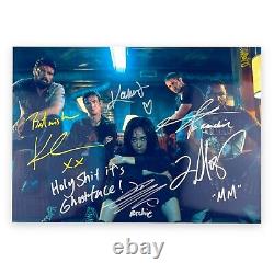 KARL URBAN, JACK QUAID, TOMER CAPONE & The Boys Cast Signed 8x11 Photo COA (RA)