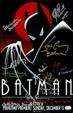 KEVIN CONROY Batman Animated Series Cast X11 Signed 11x17 Photo JSA COA Cert