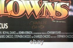 Killer Klowns from Outer Space Signed 18x24 Print Chiodo Bros +Cast JSA Full LOA