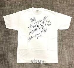 LOST Entire Season 1 cast signed t-shirt! Jack, Kate, Sawyer, Hurley Autographs