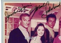 LOST IN SPACE FULL CAST SIGNED TV PHOTO SIGNED BY ALL 7 GUY WILLIAMS with COA RARE