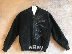 Law And Order SVU Autographed Cast Crew Jacket Signed Mariska Hargitay PSA COA