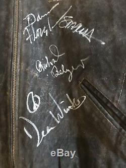 Law And Order SVU Autographed Cast Crew Jacket Signed Mariska Hargitay PSA COA
