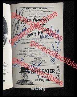 Liza Minnelli Fred Ebb John Kander & Partial Cast Signed Playbill The Act 1977