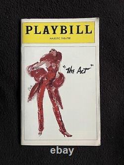 Liza Minnelli Fred Ebb John Kander & Partial Cast Signed Playbill The Act 1977