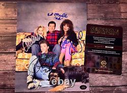 MARRIED WITH CHILDREN Cast x4 Signed 8x10 Authentic Autographs withCOA