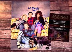 MARRIED WITH CHILDREN Cast x4 Signed 8x10 Authentic Autographs withCOA