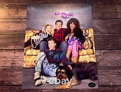 MARRIED WITH CHILDREN Cast x4 Signed 8x10 Authentic Autographs withCOA