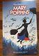Mary Poppins Musical Disney On Broadway Window Card Signed By Cast