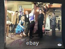 MATTHEW PERRY and cast signed STUDIO 60 ON THE SUNSET STRIP 8x10 photo PSA/DNA