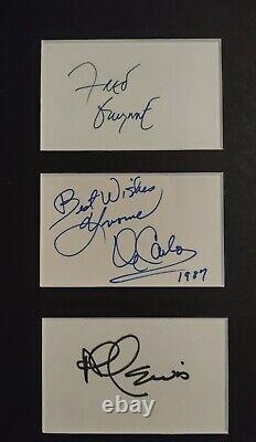 MUNSTERS CAST 5 Signed PHOTO WithCOA FRED GWYNNE LEWIS, DECARLO, PATRICK PRIEST